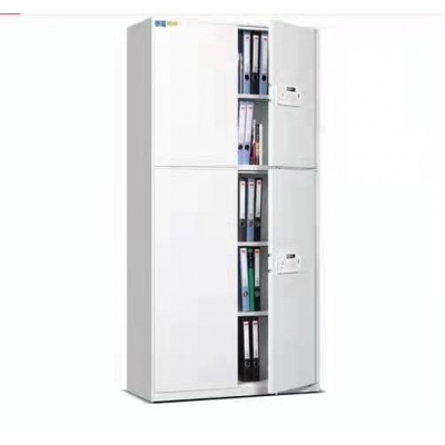 虎牌1850型电子保密柜档案柜资料柜通体双节密码锁钢制保险柜办公柜文件柜