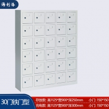 海利洛手机柜-30门铁门款存放柜